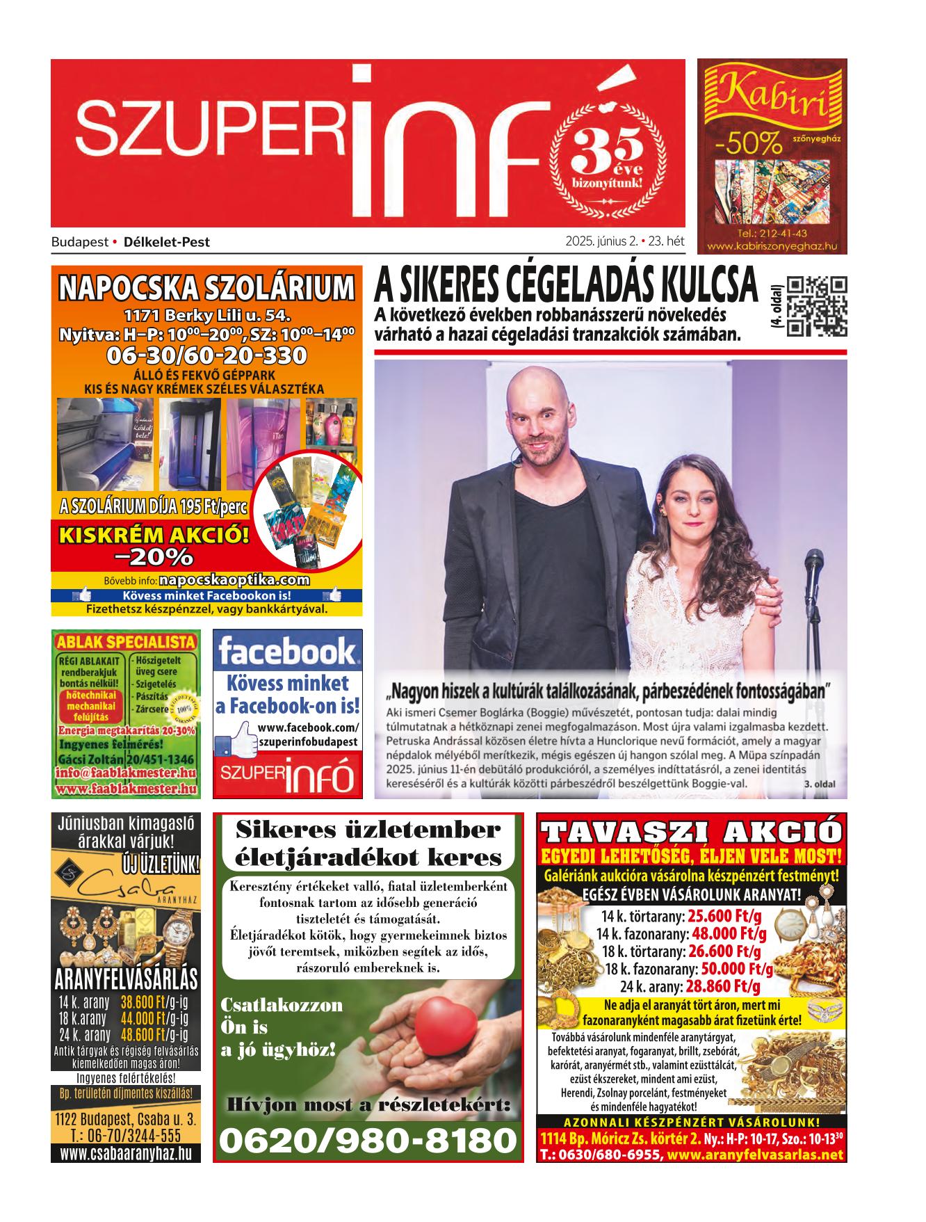 Budapest Délkelet-Pest Szuperinfó