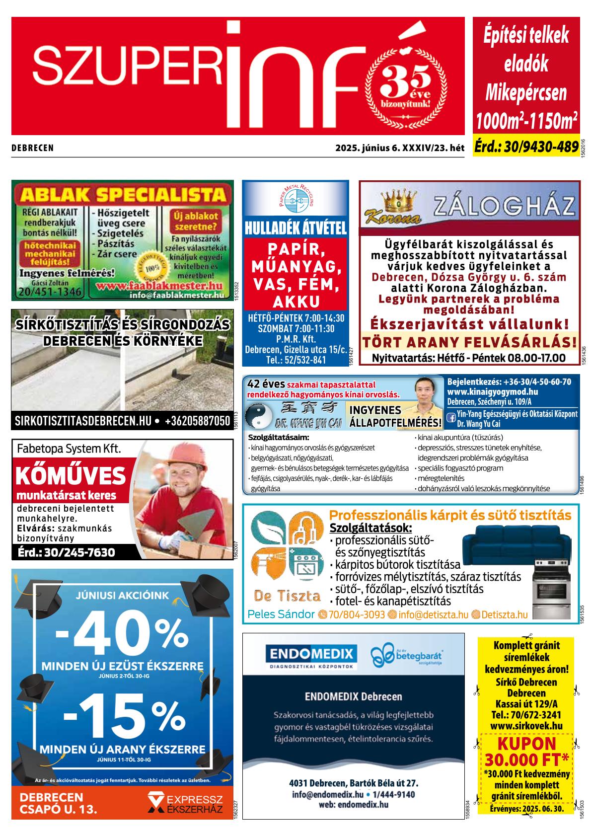 Debrecen Szuperinfó