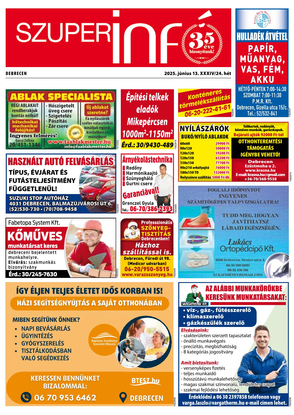 Debrecen Szuperinfó