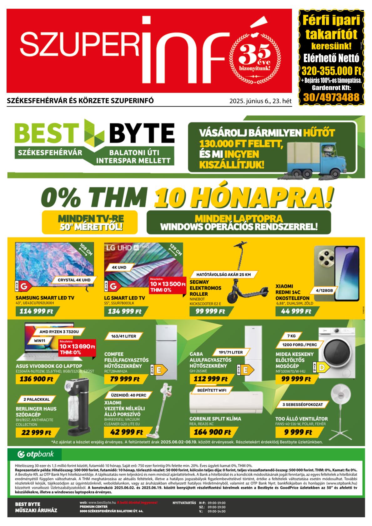 Székesfehérvár és Körzete Szuperinfó