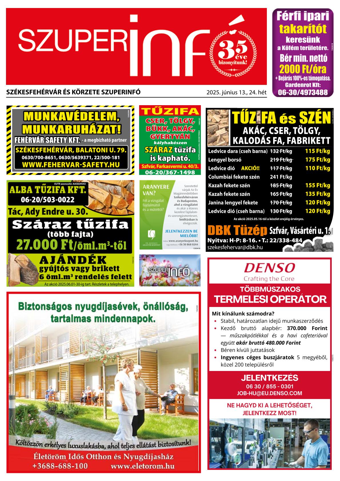 Székesfehérvár és Körzete Szuperinfó