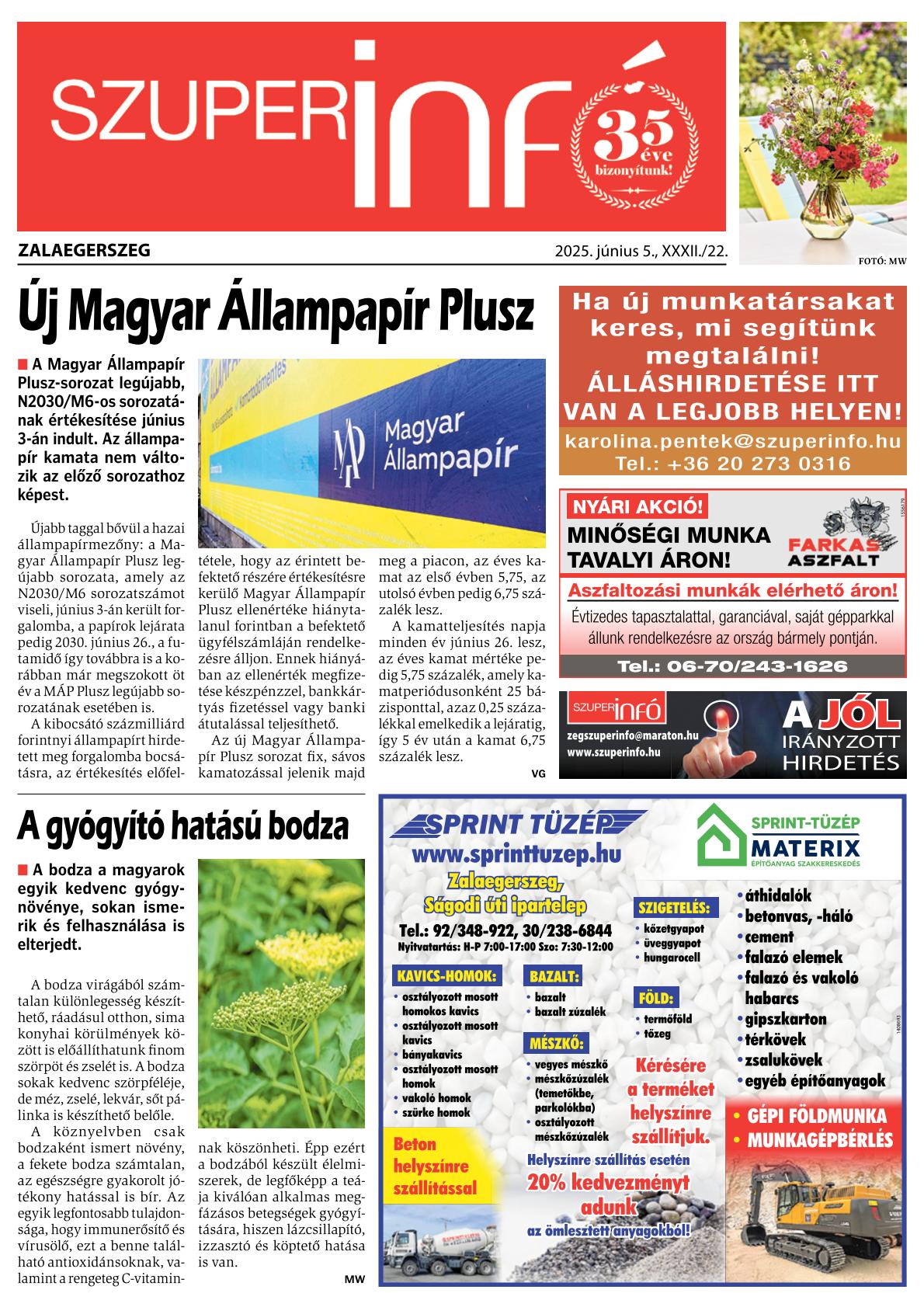 Zalaegerszeg Szuperinfó