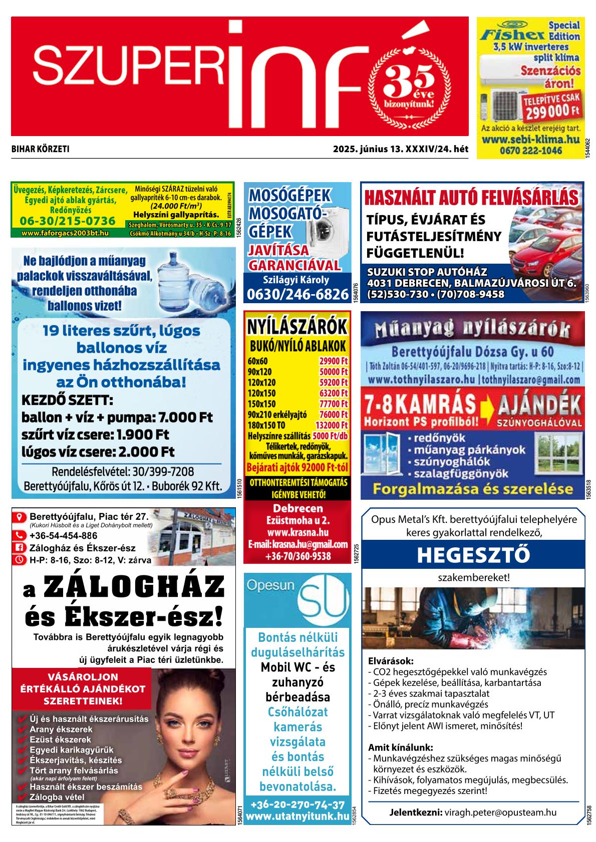 Bihar Körzeti Szuperinfó