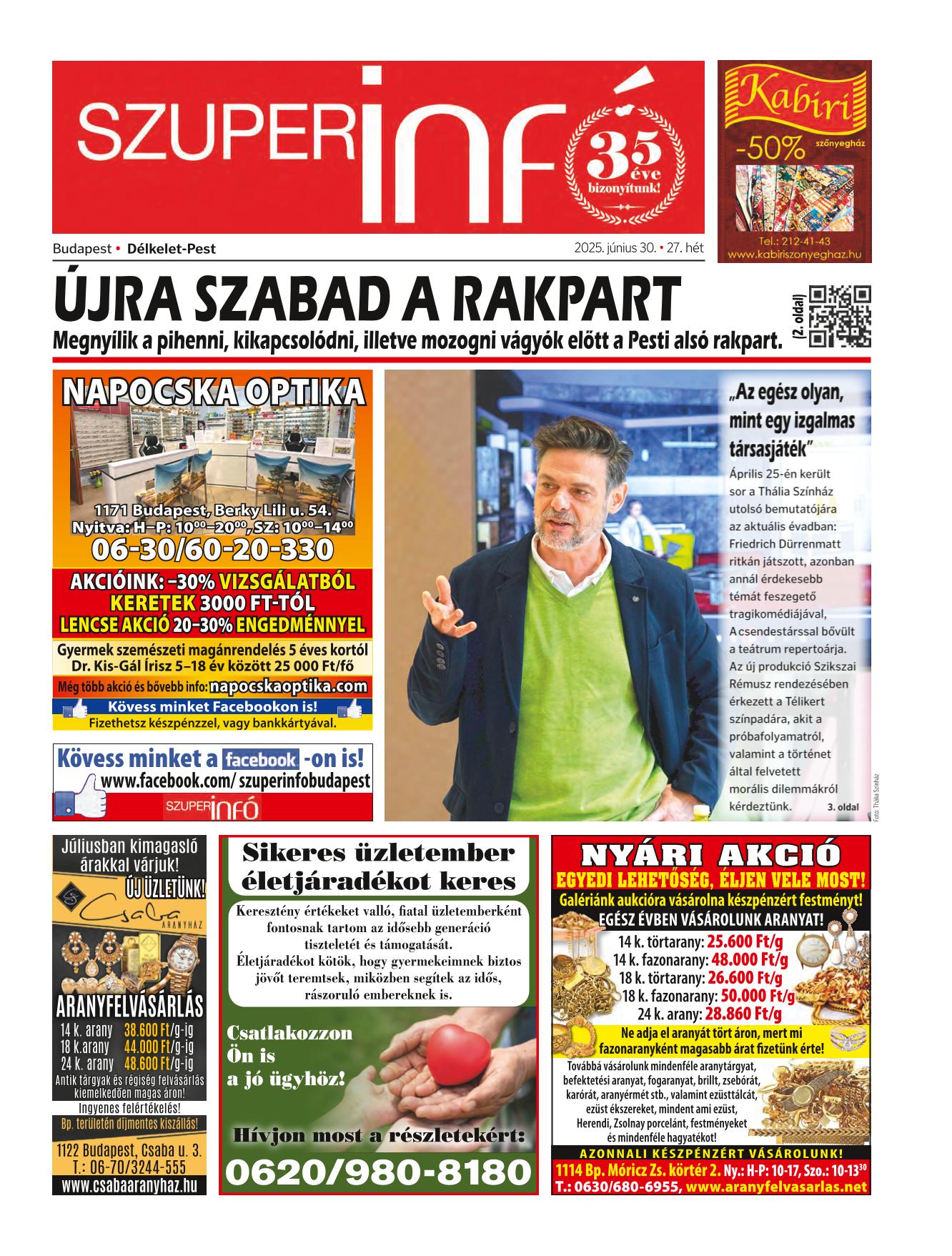 Budapest Délkelet-Pest Szuperinfó