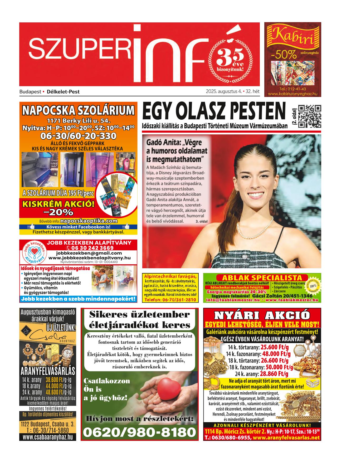 Budapest Délkelet-Pest Szuperinfó