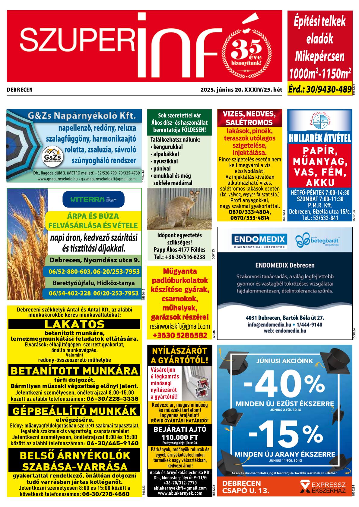 Debrecen Szuperinfó