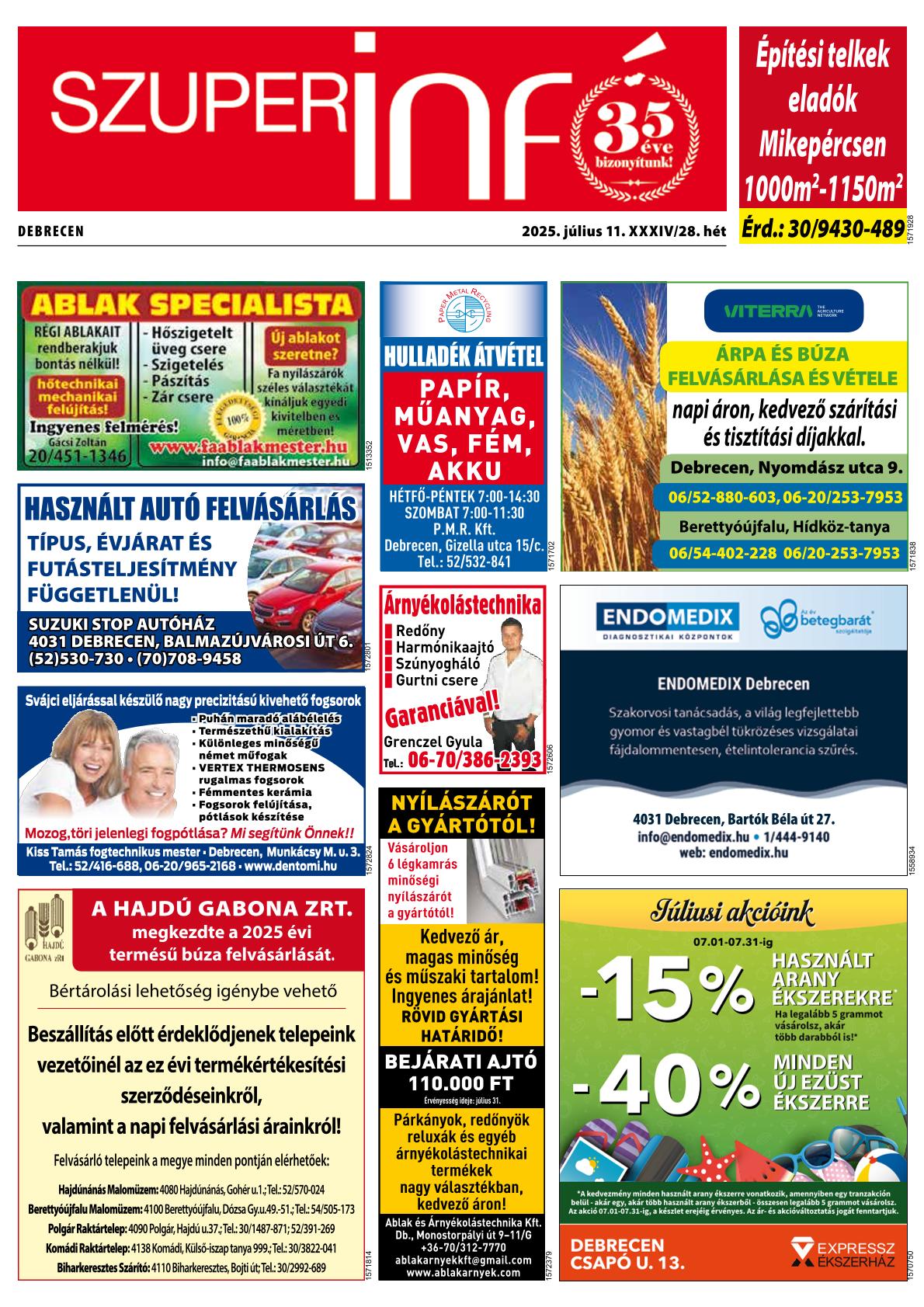 Debrecen Szuperinfó