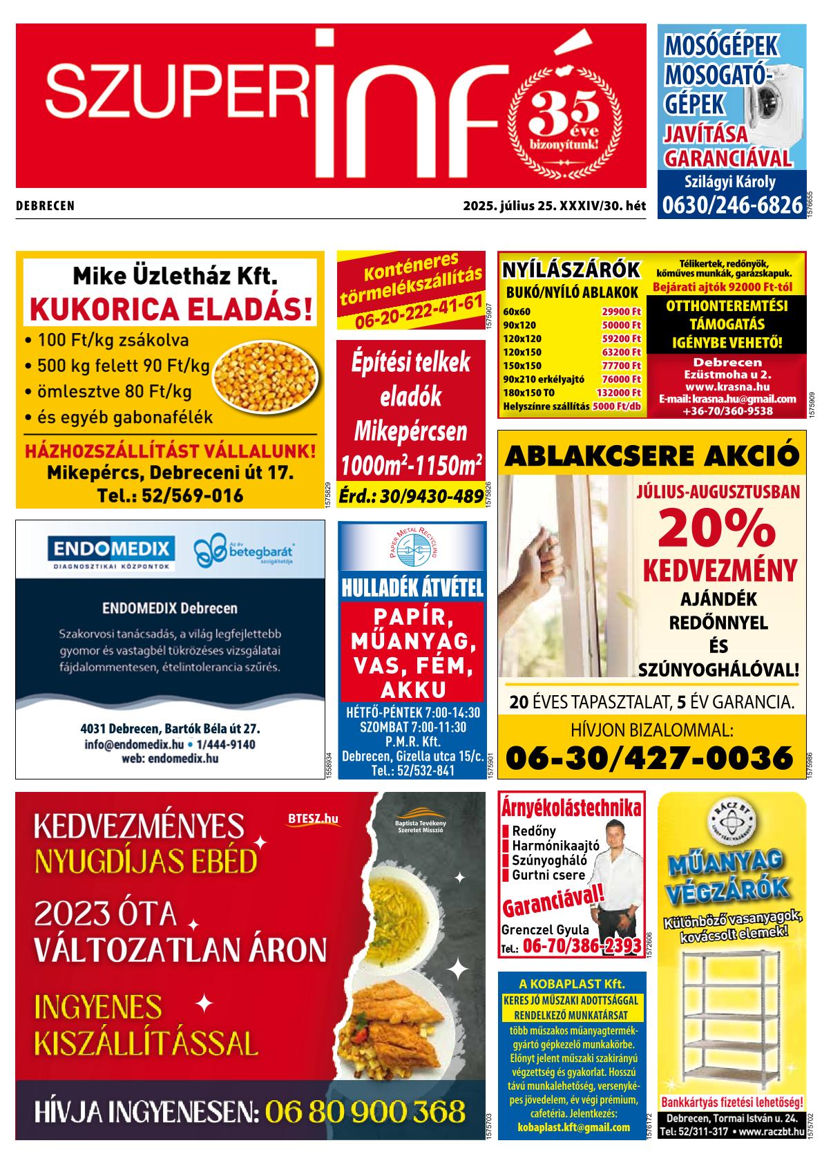 Debrecen Szuperinfó