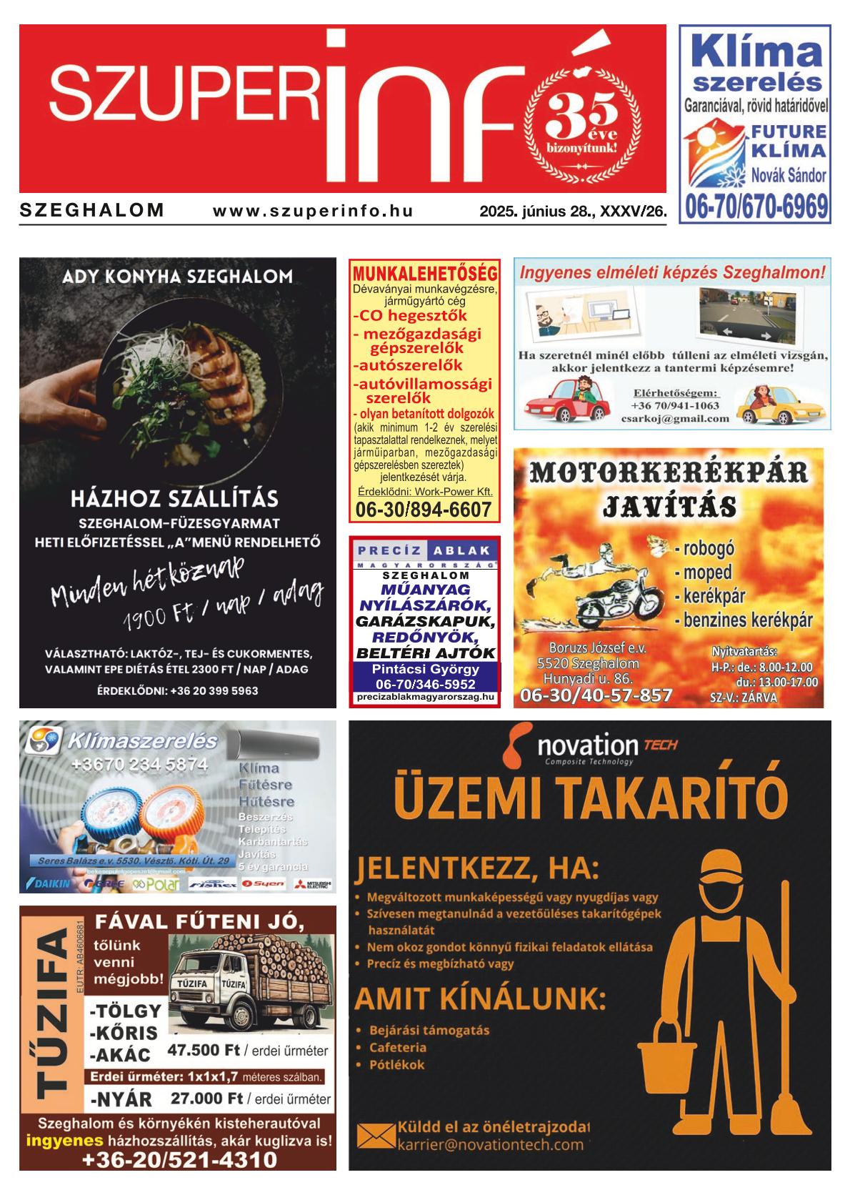 Szeghalom Szuperinfó