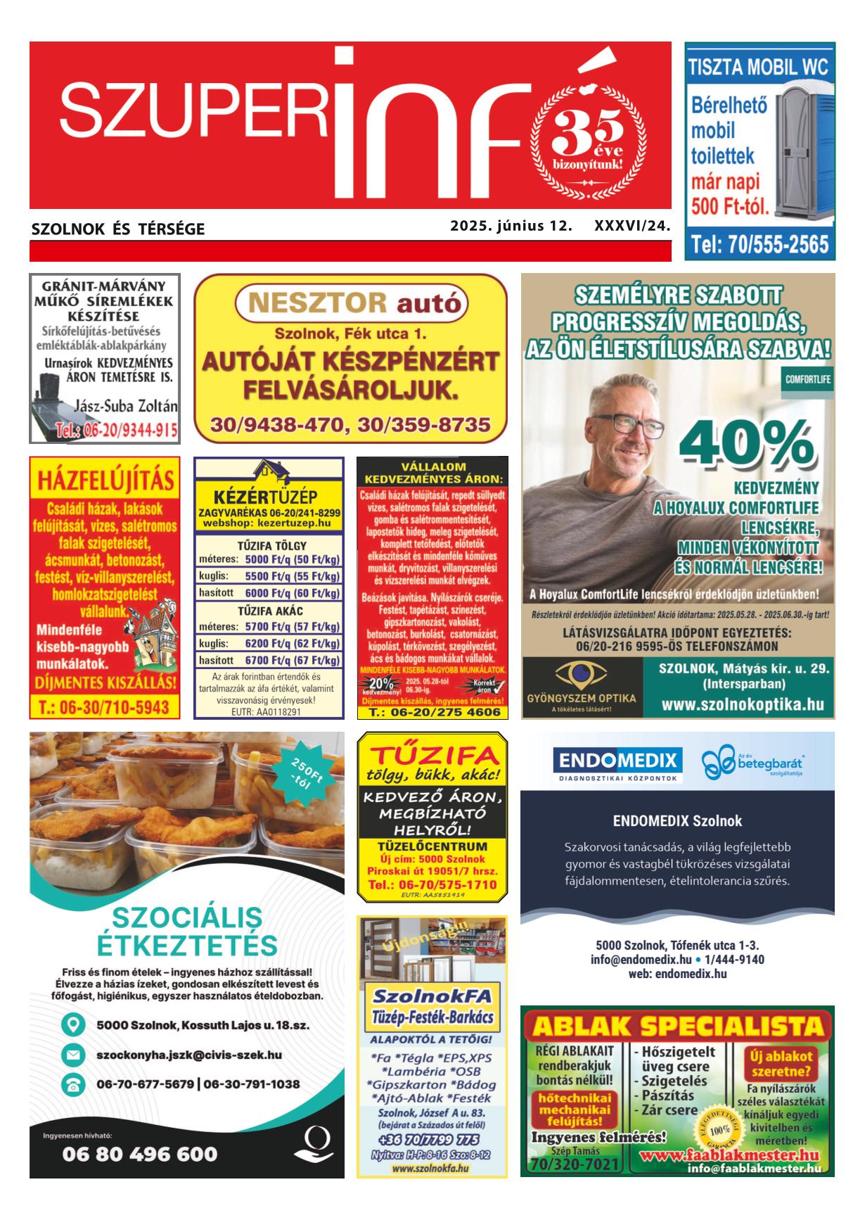 Szolnok és Térsége Szuperinfó