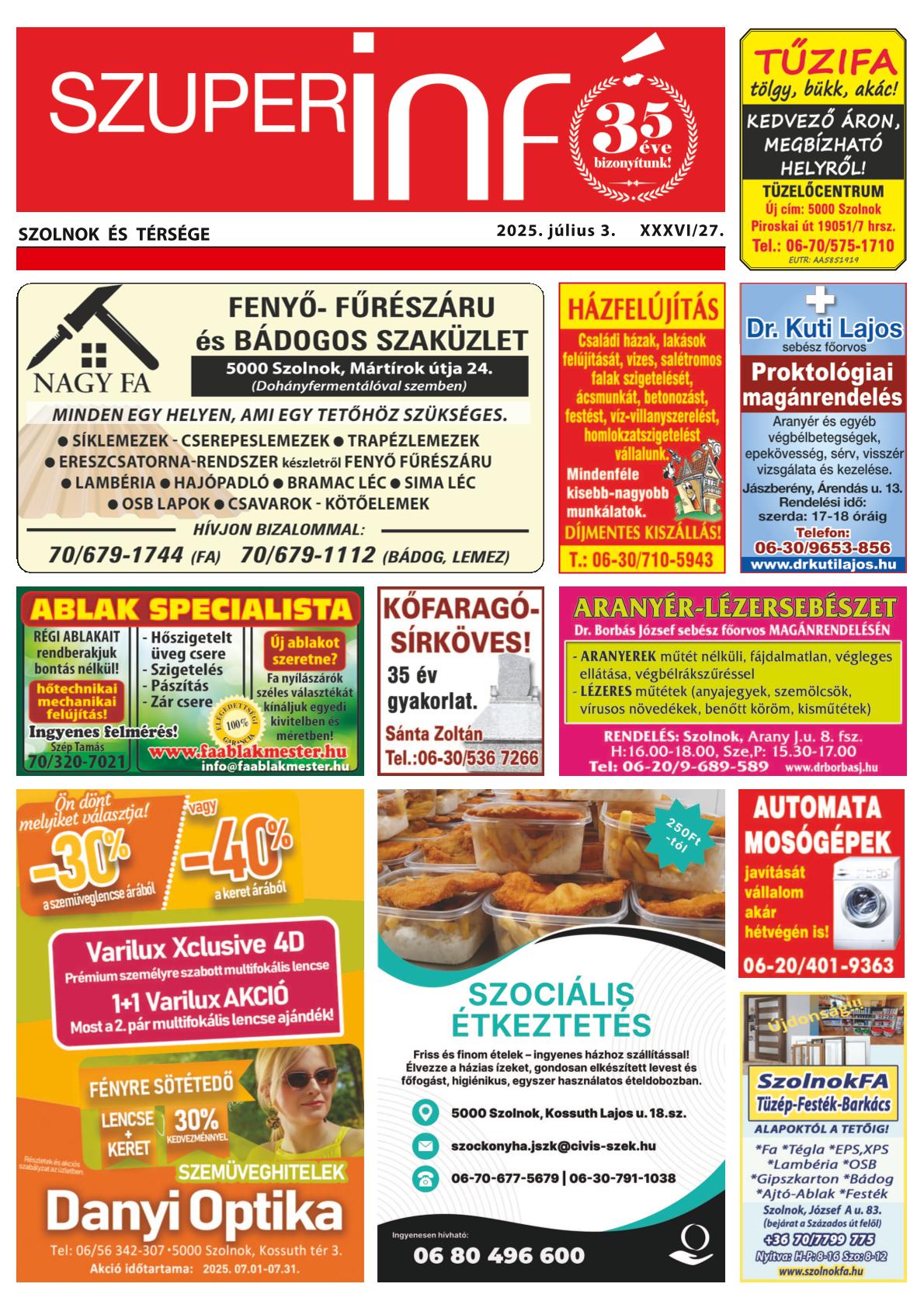 Szolnok és Térsége Szuperinfó