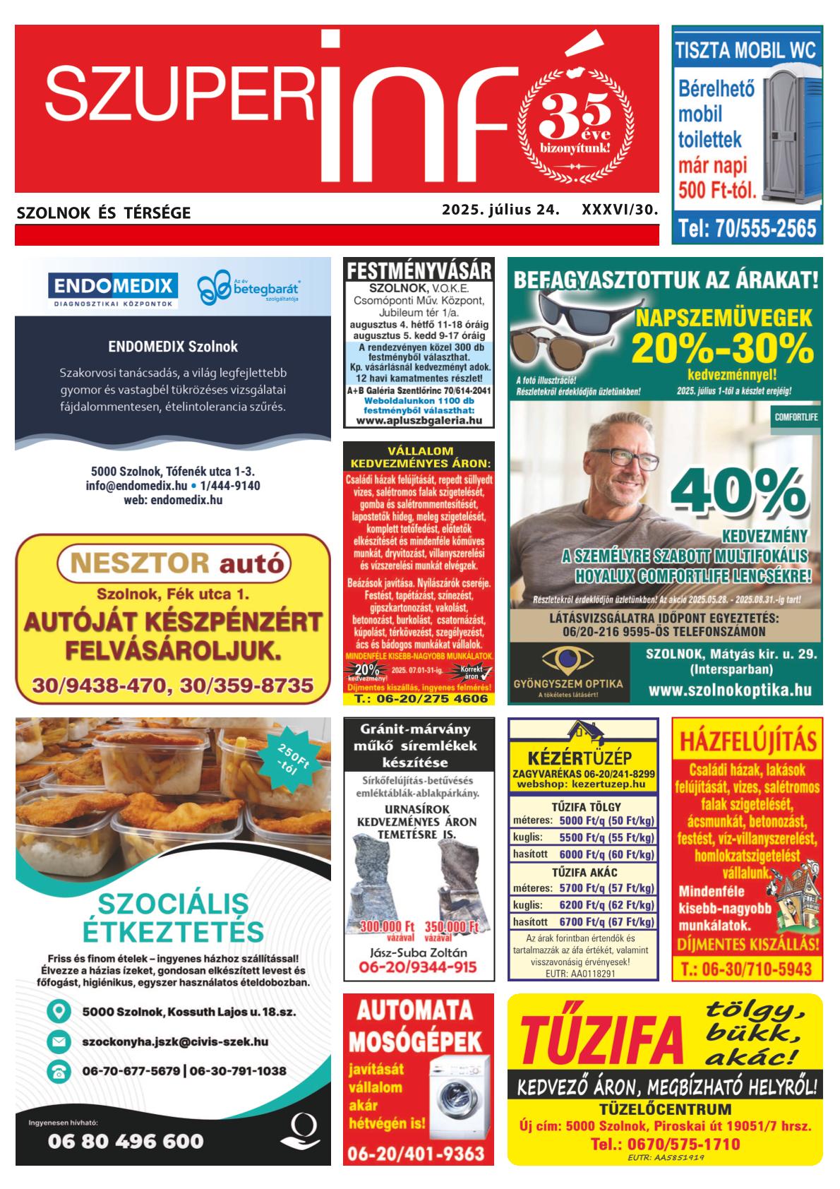 Szolnok és Térsége Szuperinfó