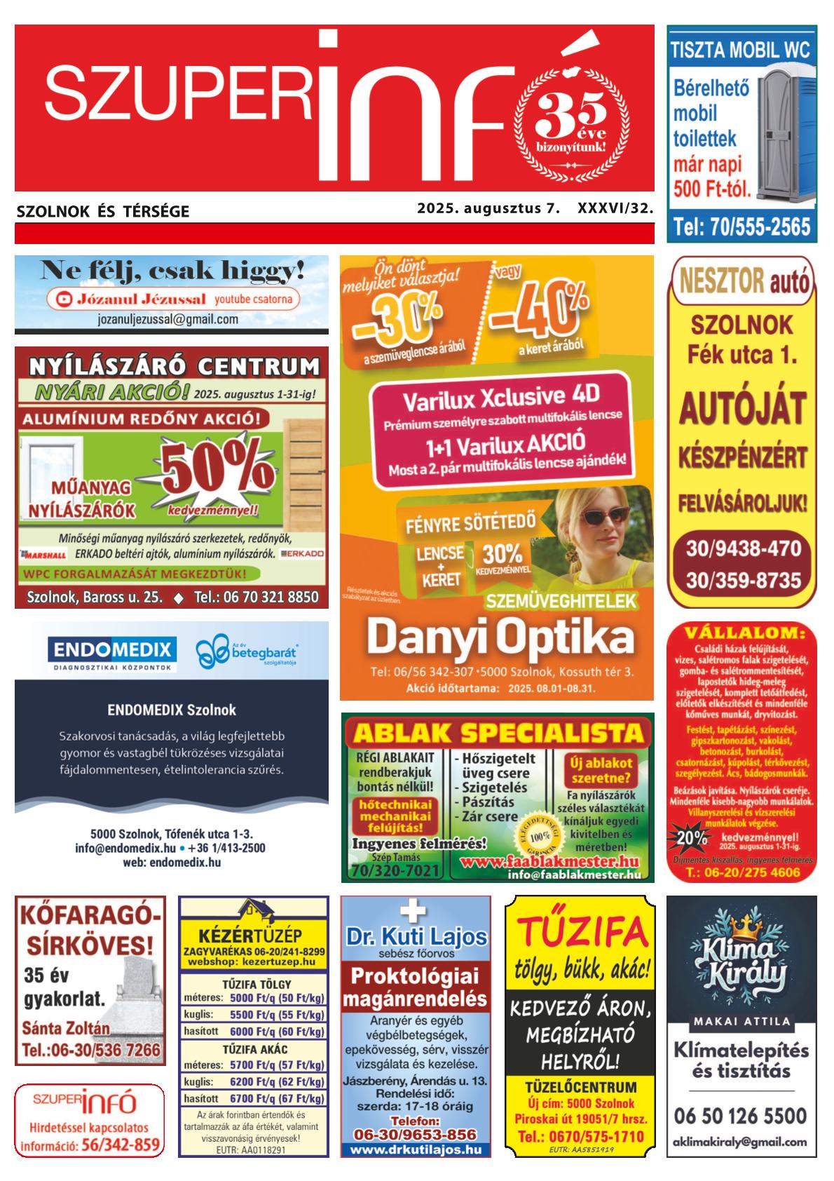 Szolnok és Térsége Szuperinfó