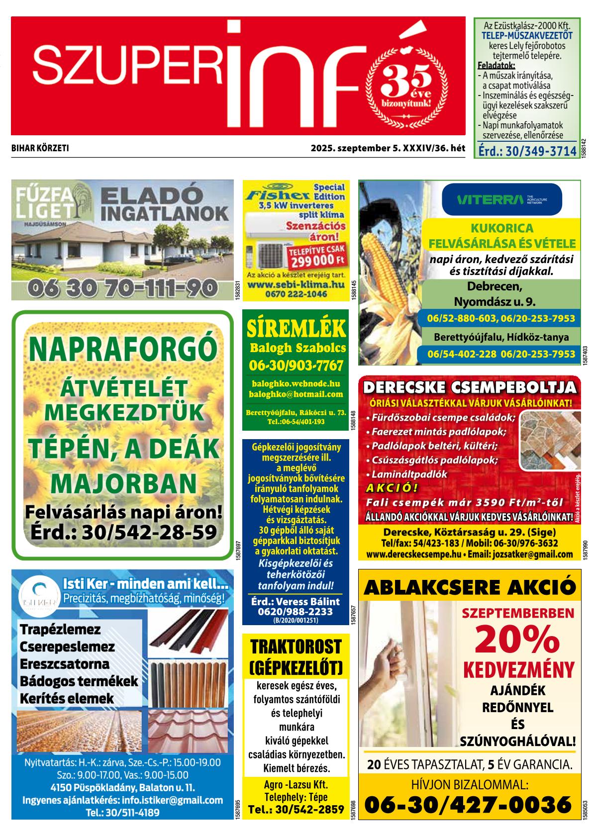 Bihar Körzeti Szuperinfó