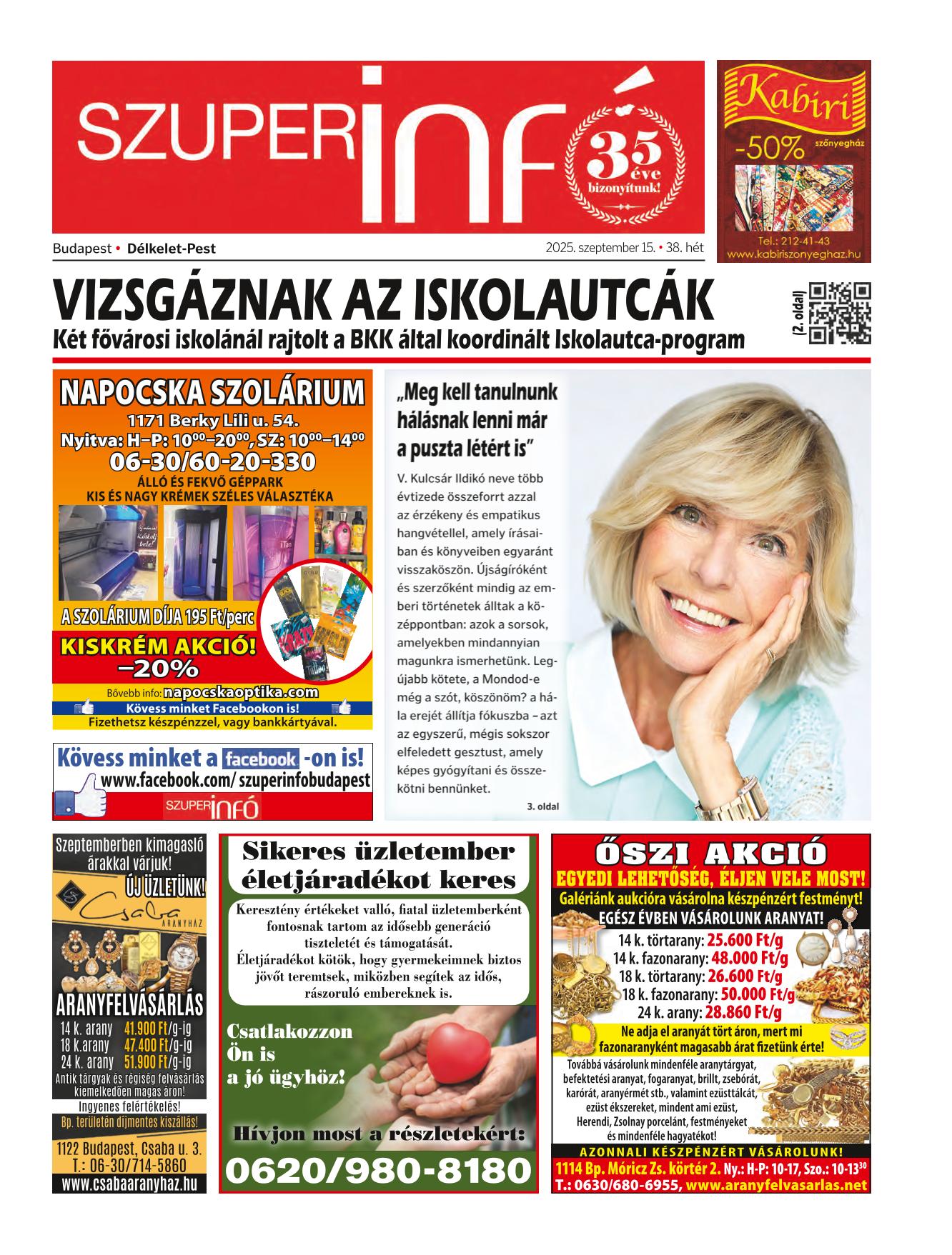 Budapest Délkelet-Pest Szuperinfó