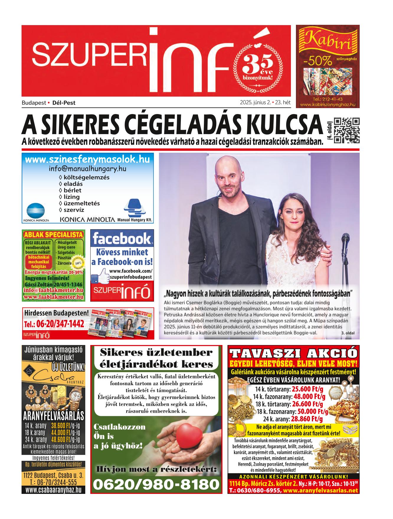 Budapest Dél-Pest Szuperinfó