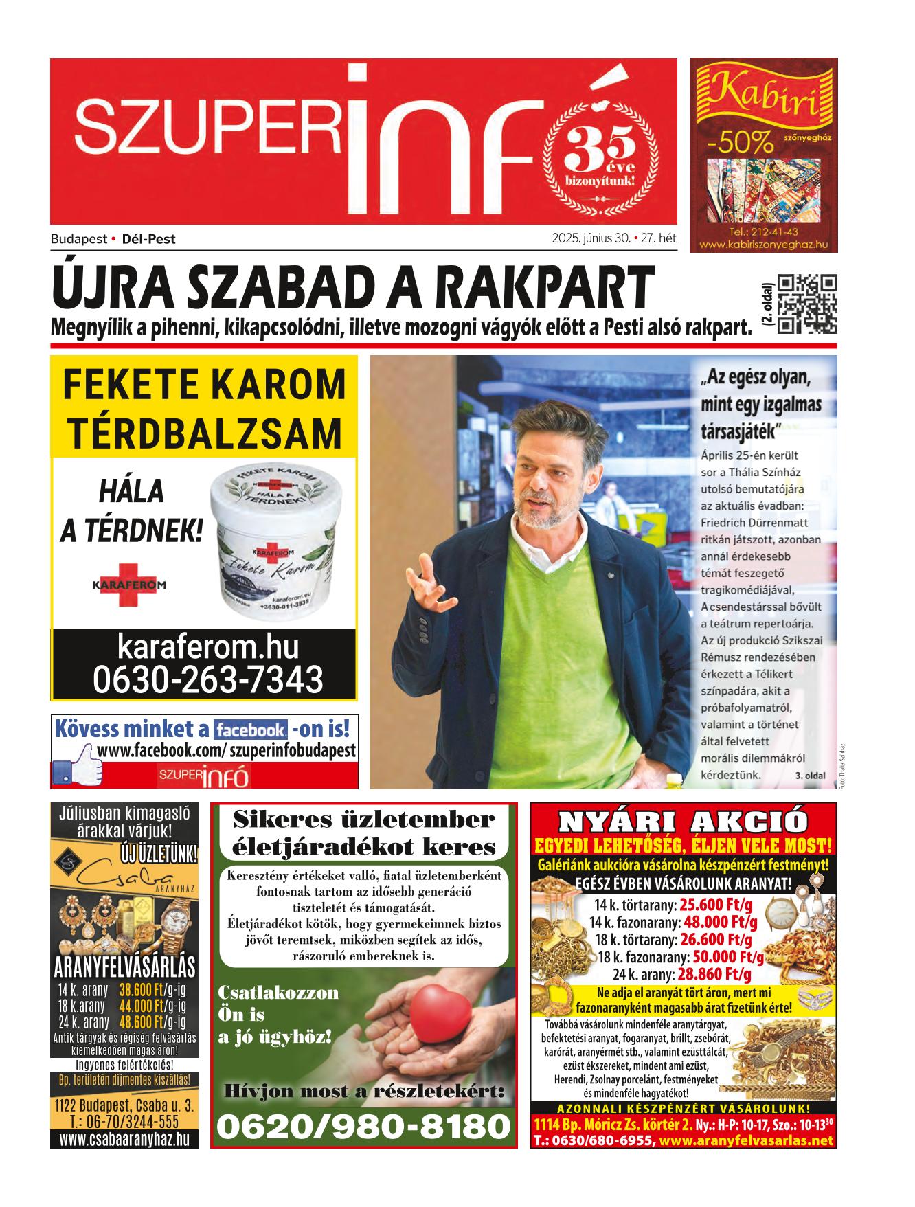 Budapest Dél-Pest Szuperinfó