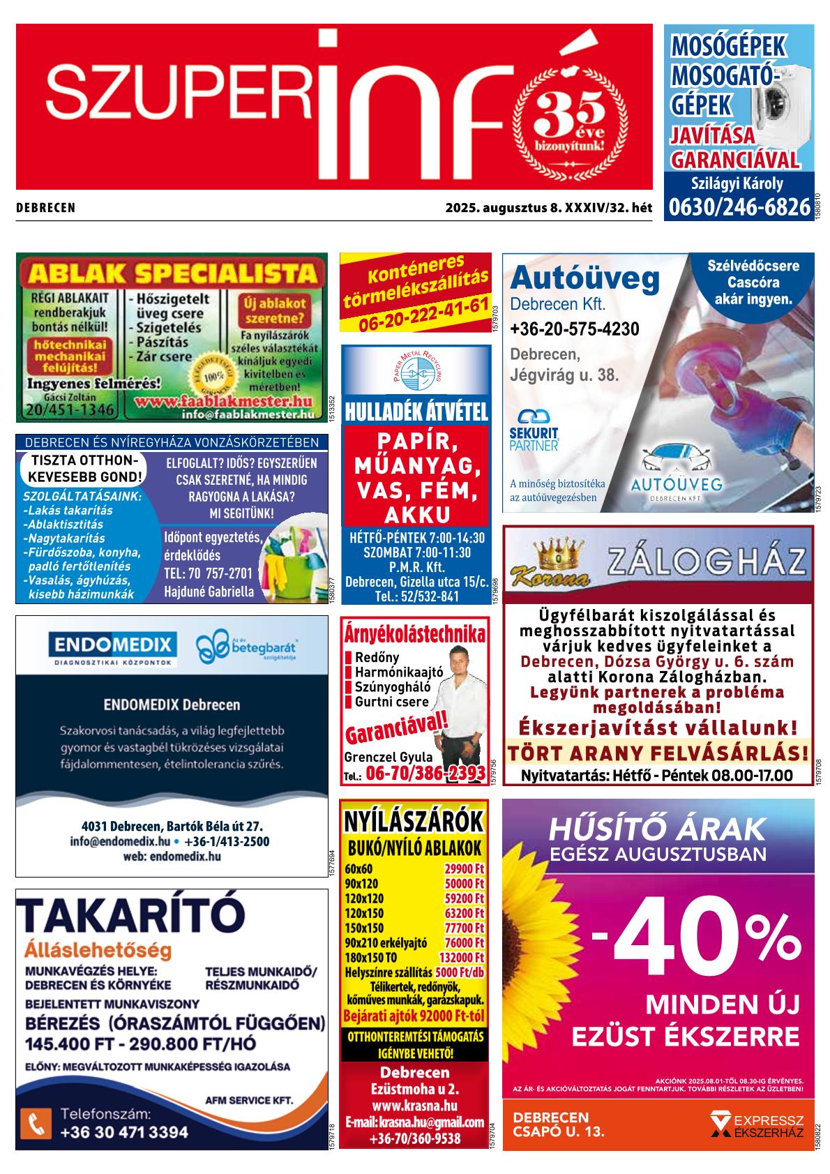 Debrecen Szuperinfó