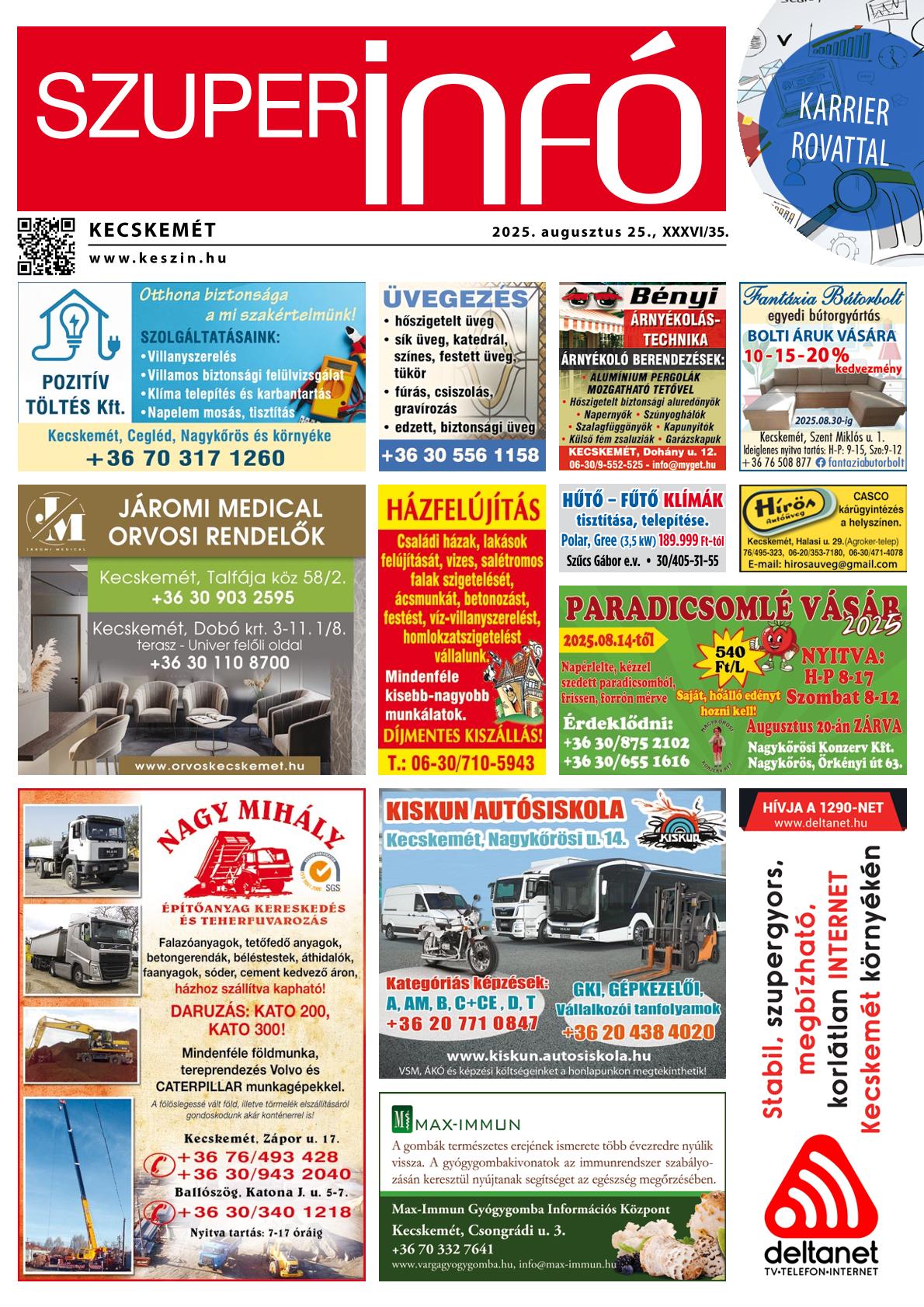Kecskemét Szuperinfó