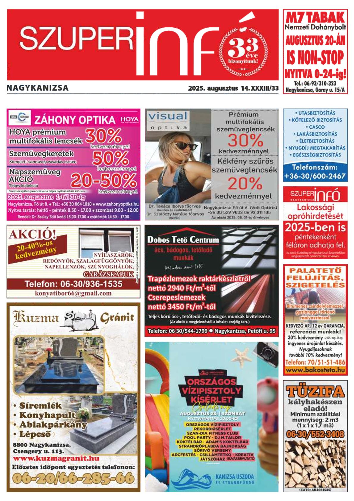 Nagykanizsa Szuperinfó