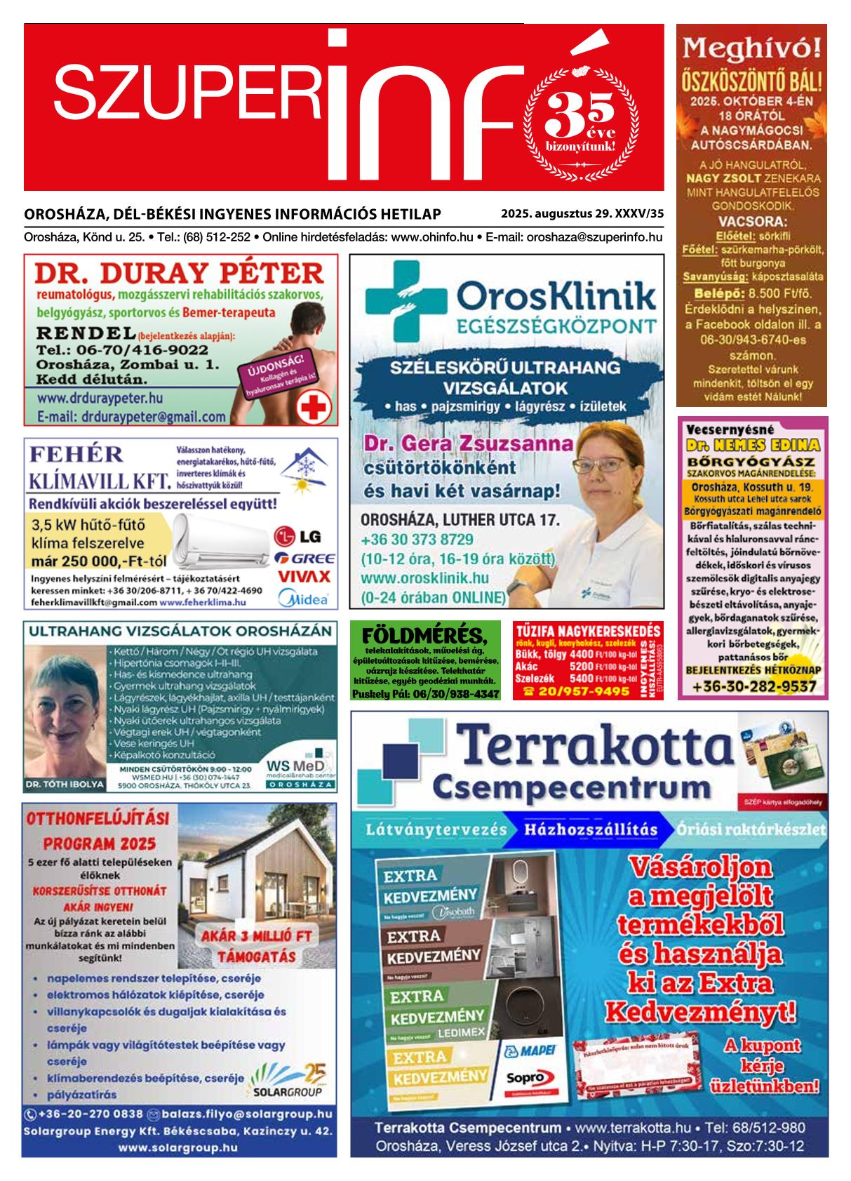 Orosháza, Dél-Békési Szuperinfó