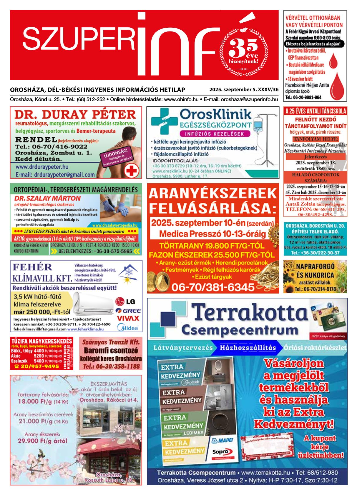 Orosháza, Dél-Békési Szuperinfó