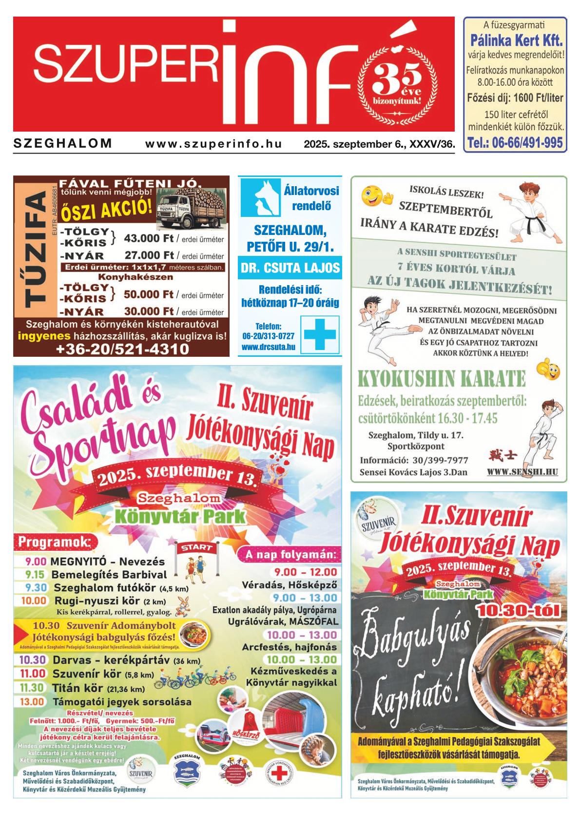 Szeghalom Szuperinfó