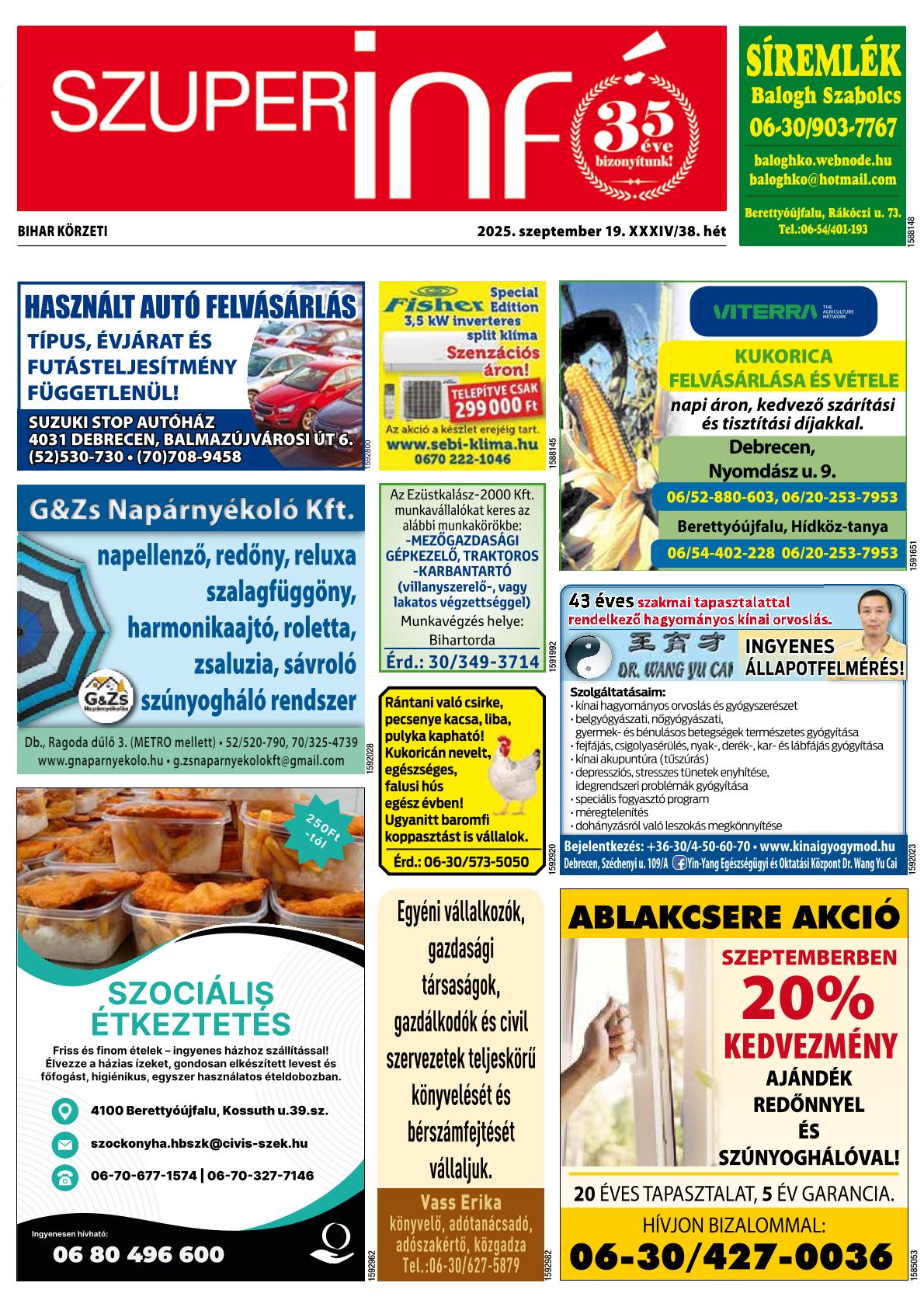 Bihar Körzeti Szuperinfó
