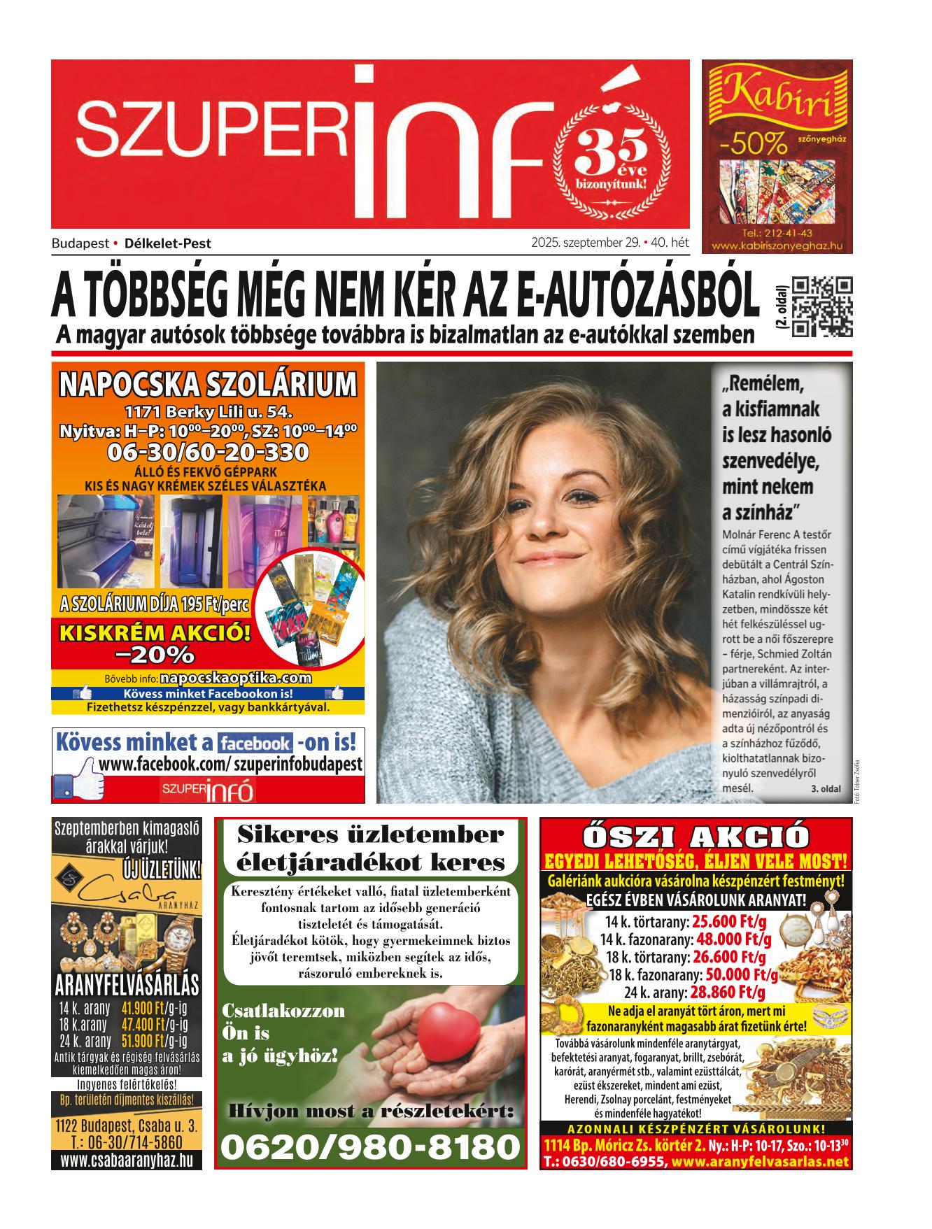 Budapest Délkelet-Pest Szuperinfó