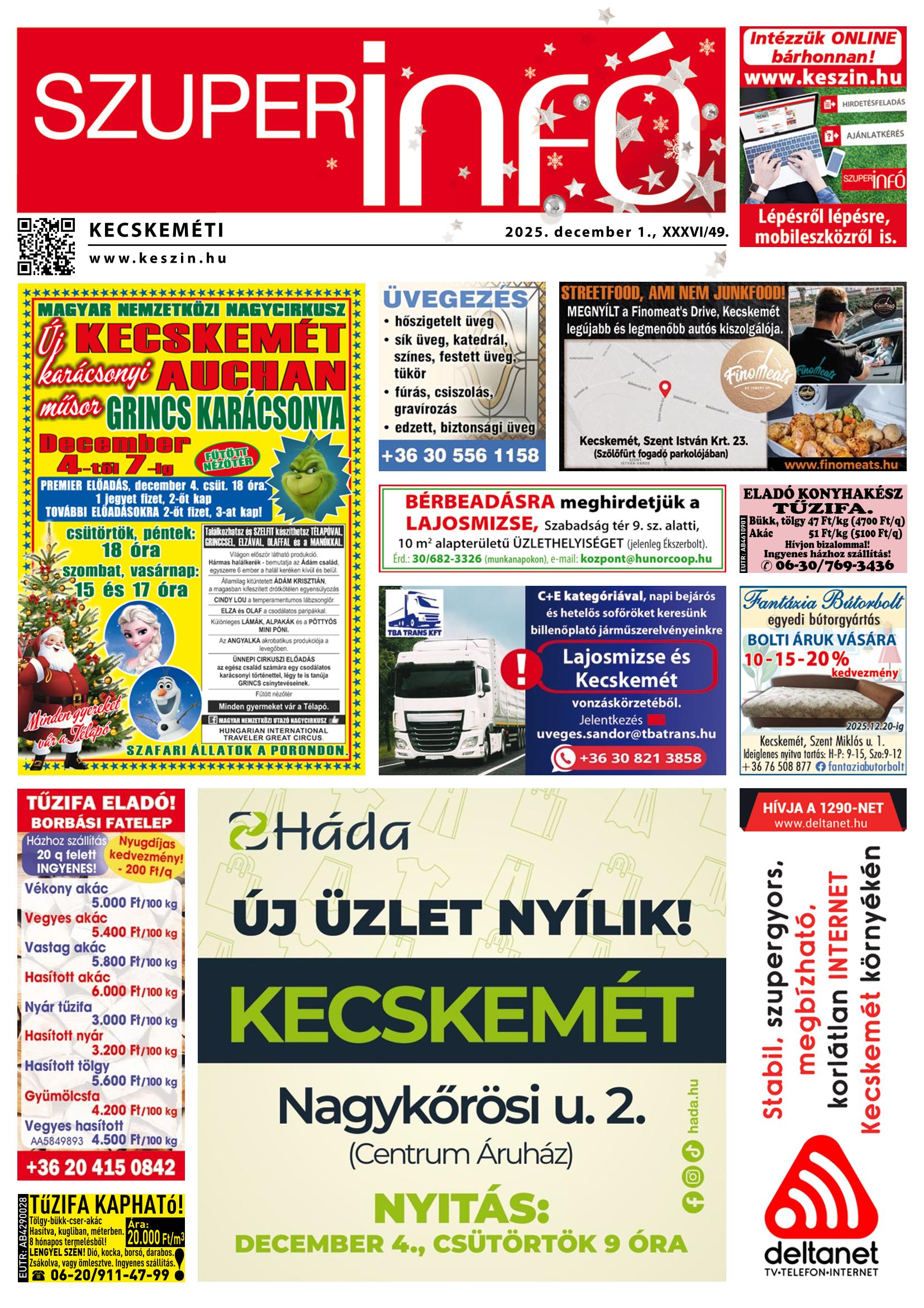 Kecskemét Szuperinfó